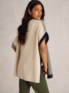 Ash Knitted Poncho