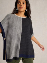 Load image into Gallery viewer, Ash Knitted Poncho
