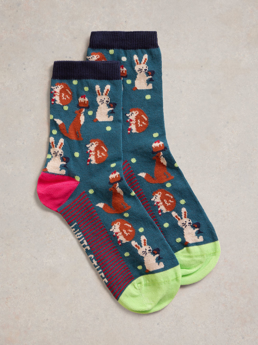 Festive Animal Sock