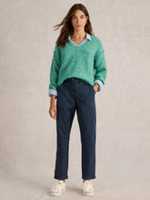 Load image into Gallery viewer, Twister Chino Trouser - Navy
