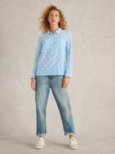 Load image into Gallery viewer, Sophie Organic Cotton Shirt - Blue
