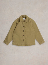 Load image into Gallery viewer, Eden Denim Jacket - Khaki

