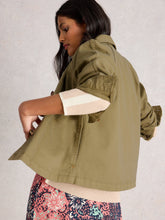 Load image into Gallery viewer, Eden Denim Jacket - Khaki
