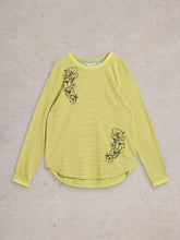 Load image into Gallery viewer, Clara Long Sleeve Embroidered Top
