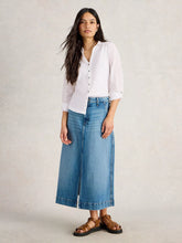Load image into Gallery viewer, Annie Jersey Shirt - Pale Ivory
