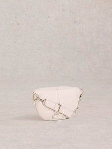 Mini Sebby Leather Sling Bag - Ivory