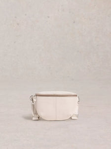 Mini Sebby Leather Sling Bag - Ivory