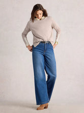 Load image into Gallery viewer, Olive Cotton Blend Jumper - Light Natural
