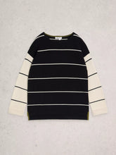 Load image into Gallery viewer, Jana Stripe Cotton Jumper

