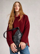 Load image into Gallery viewer, Jana Cotton Jumper - Deep Red
