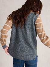 Load image into Gallery viewer, Talia Crew Neck Jumper - Green Multi
