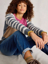 Load image into Gallery viewer, Talia Crew Neck Jumper - Pink Multi
