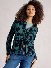 Load image into Gallery viewer, Lulu Printed Cardigan - Blue Print
