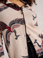 Load image into Gallery viewer, Lulu Printed Cardigan - Natural Print
