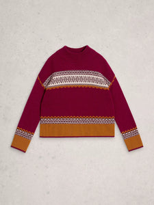 Millie Fairisle Lambswool Jumper