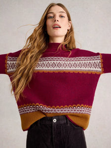 Millie Fairisle Lambswool Jumper