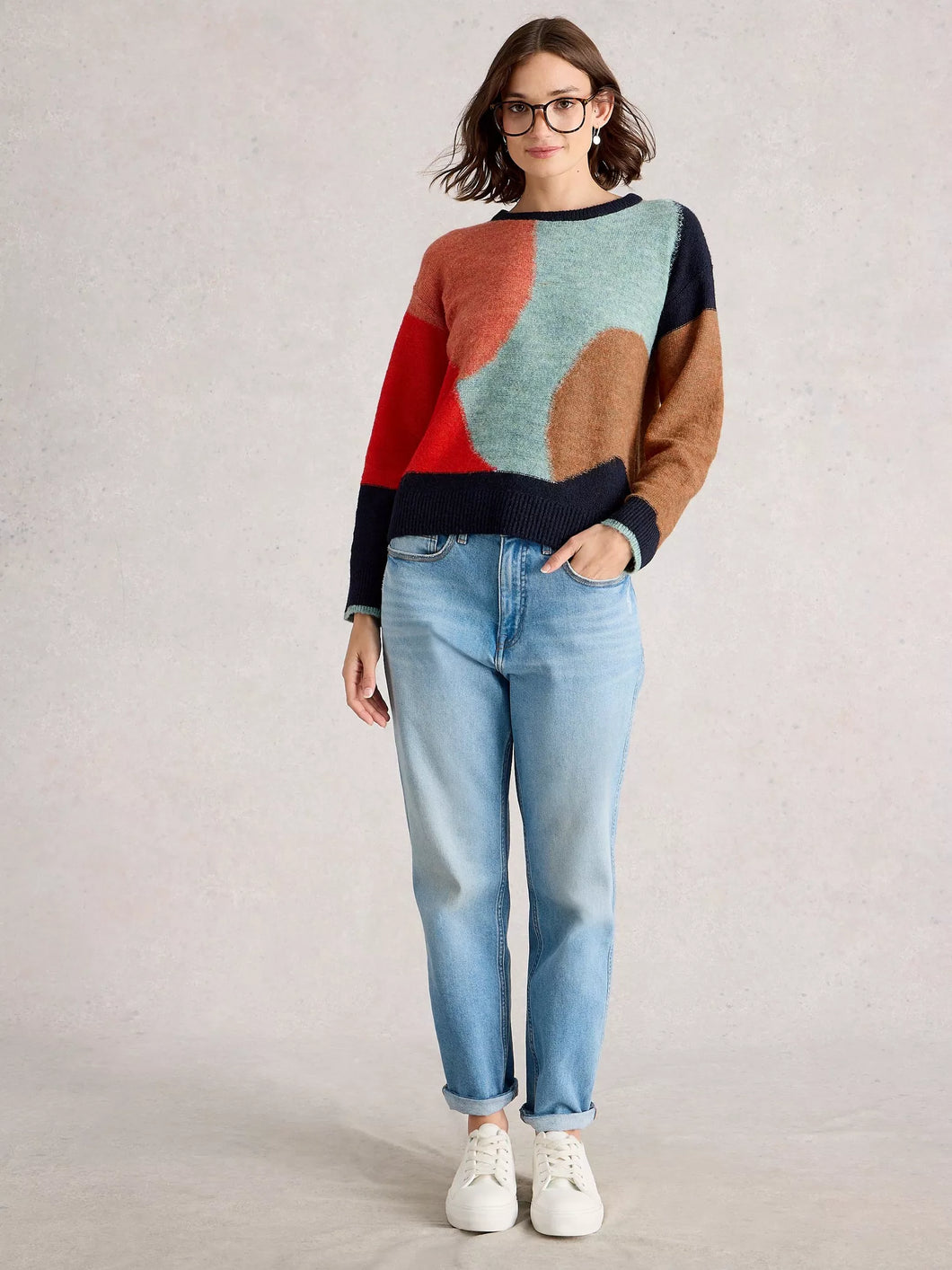 Freya Abstract Jumper