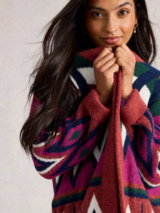 Alice Abstract Cardigan