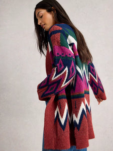 Alice Abstract Cardigan