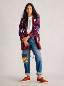 Alice Abstract Cardigan