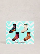 Load image into Gallery viewer, 4 Pack Woodland Ankle Socks
