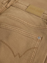Load image into Gallery viewer, Tia Wide Leg Crop Jean - Mid Tan
