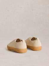 Load image into Gallery viewer, Pippa Lace Up Cord Trainer - Natural
