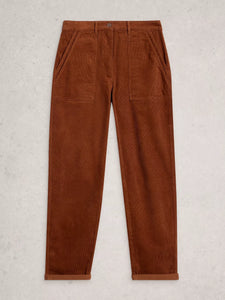 Twister Cord Trouser - Dark Tan
