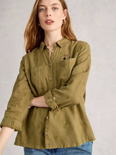 Load image into Gallery viewer, Sophie Organic Cotton Shirt - Khaki

