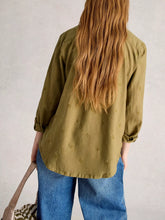 Load image into Gallery viewer, Sophie Organic Cotton Shirt - Khaki
