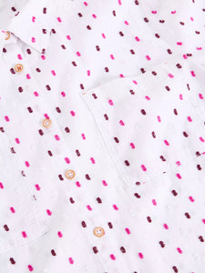 Sophie Organic Cotton Shirt - White Multi