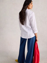 Load image into Gallery viewer, Sophie Organic Cotton Shirt - White Multi
