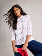 Load image into Gallery viewer, Sophie Organic Cotton Shirt - White Multi
