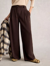 Load image into Gallery viewer, Sasha Wide Leg Pant - Dark Brown
