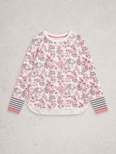 Load image into Gallery viewer, Clara Cotton Long Sleeve - Ivory Print
