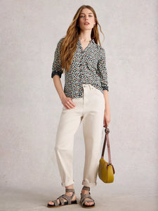 Annie Jersey Shirt - Blue Multi