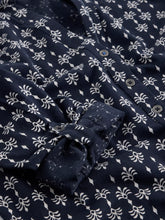 Load image into Gallery viewer, Annie Jersey Shirt - Navy Print
