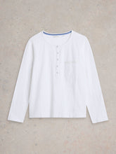 Load image into Gallery viewer, Holly Pocket Top - White
