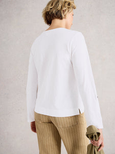 Holly Pocket Top - White