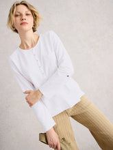 Load image into Gallery viewer, Holly Pocket Top - White
