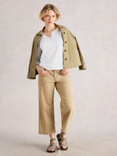 Load image into Gallery viewer, Holly Pocket Top - White
