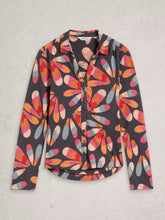 Load image into Gallery viewer, Annie Cotton Jersey Shirt - Grey Print
