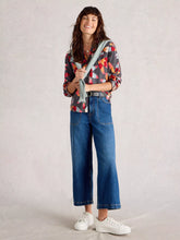 Load image into Gallery viewer, Annie Cotton Jersey Shirt - Grey Print
