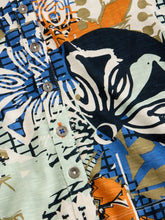 Load image into Gallery viewer, Annie Jersey Shirt - Orange Print
