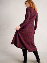 Load image into Gallery viewer, Megan Jersey Dress - Pink Print

