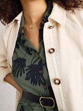 Load image into Gallery viewer, Rua Jersey Shirt Dress - Green Multi
