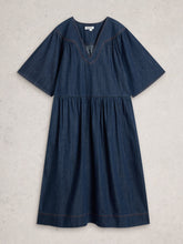 Load image into Gallery viewer, Leo Organic Cotton Denim Dress
