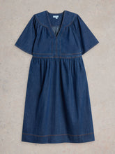 Load image into Gallery viewer, Leo Organic Cotton Denim Dress
