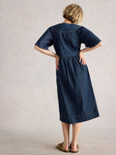 Load image into Gallery viewer, Leo Organic Cotton Denim Dress
