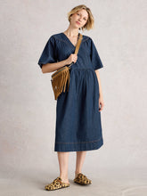 Load image into Gallery viewer, Leo Organic Cotton Denim Dress
